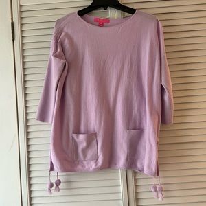 Lilly Pulitzer Lavender sweater/swimsuit cover up